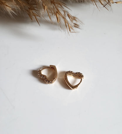 Mini Heart Hoops