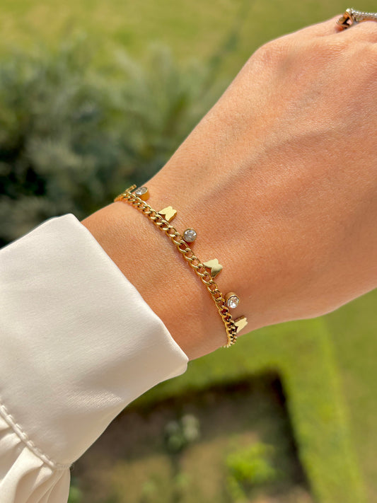 Evie Butterfly Bracelet