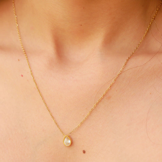 Dewdrop Charm Necklace