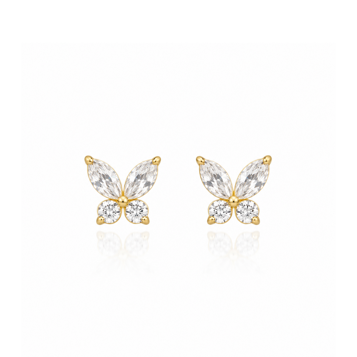 Butterfly Stud