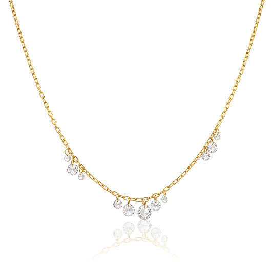 Crystal Drop Necklace