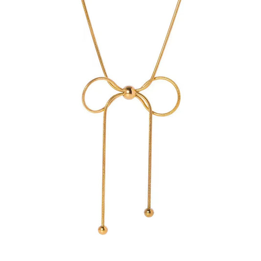 Bow Necklace ♥️