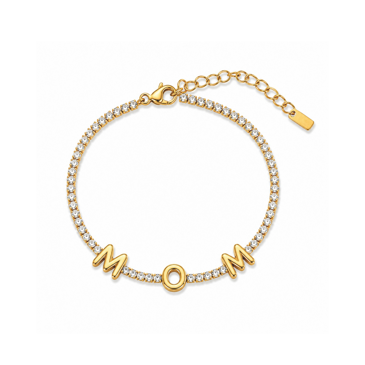 MOM Tennis Bracelet