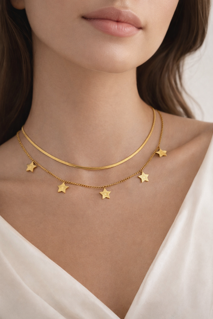 Dazzled Star Necklace