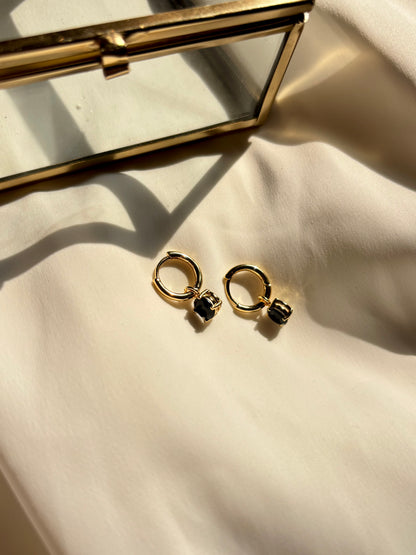 Celine Earrings #Black