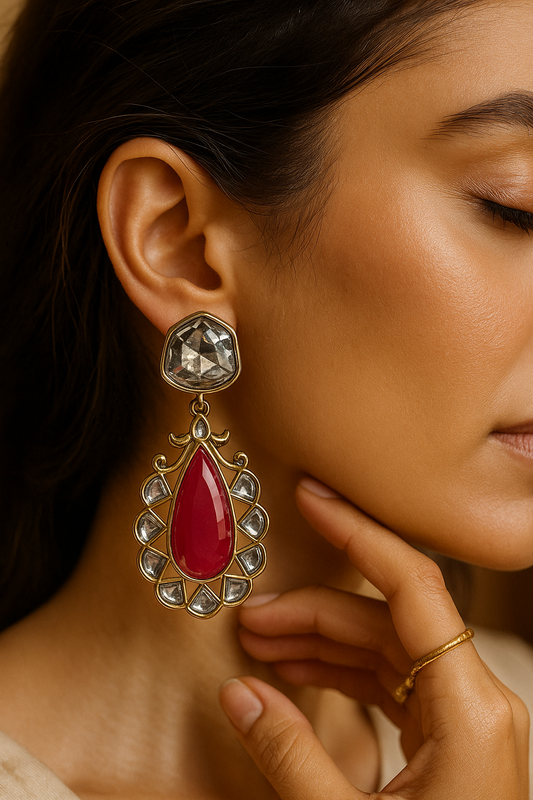 Ruby Earrings