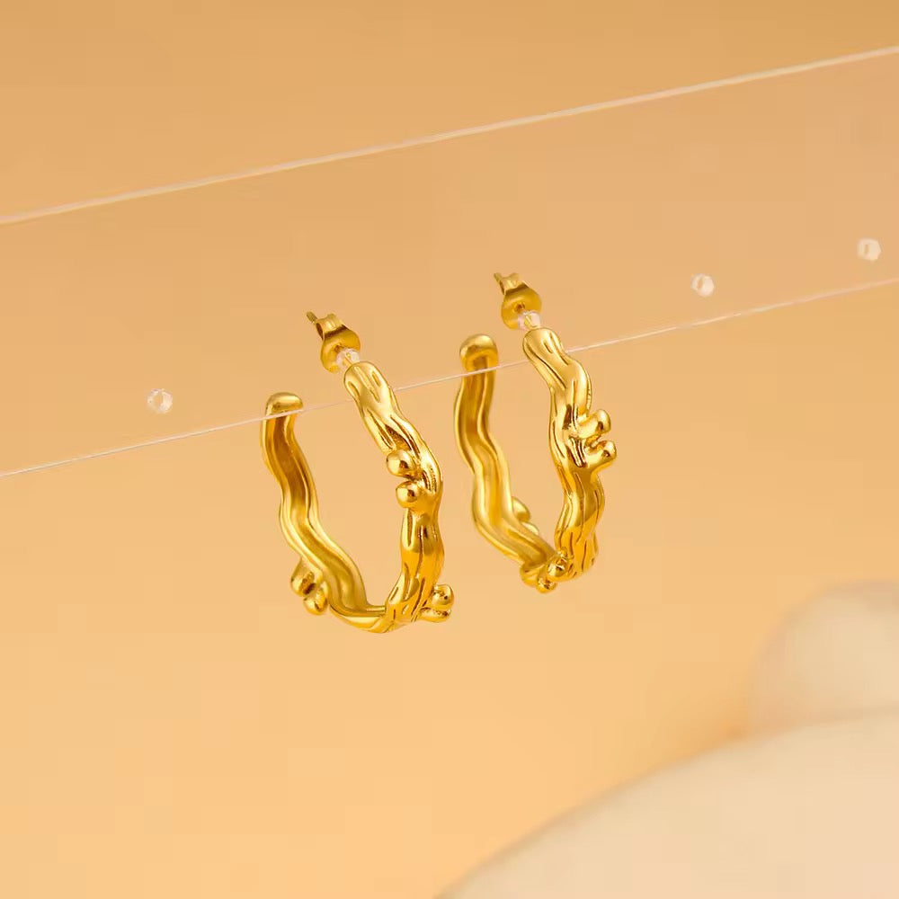 Mayhem Hoop Earrings
