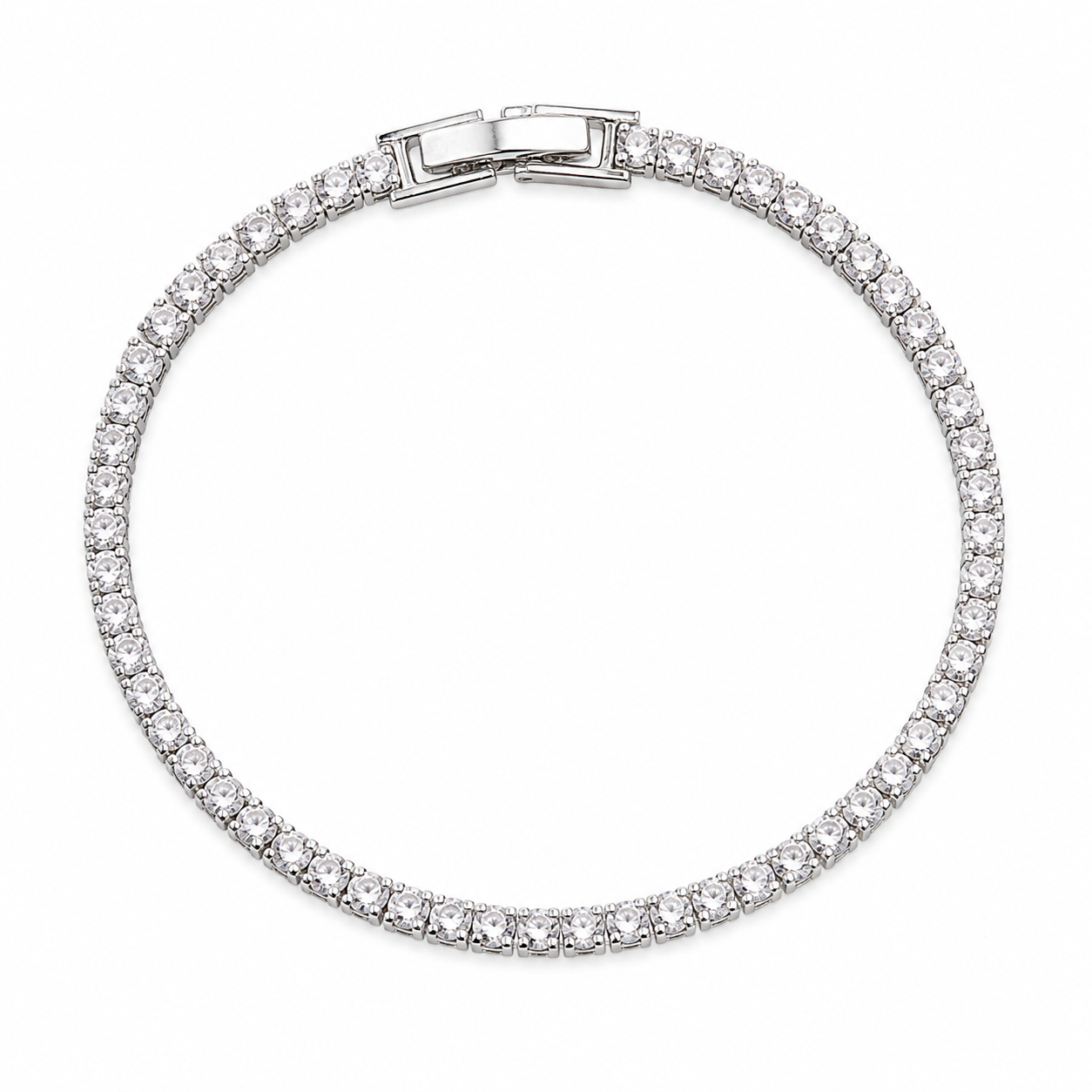 Sleek Tennis Bracelet