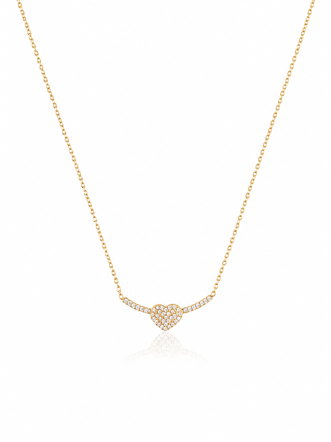 Heartline Sparkle Necklace