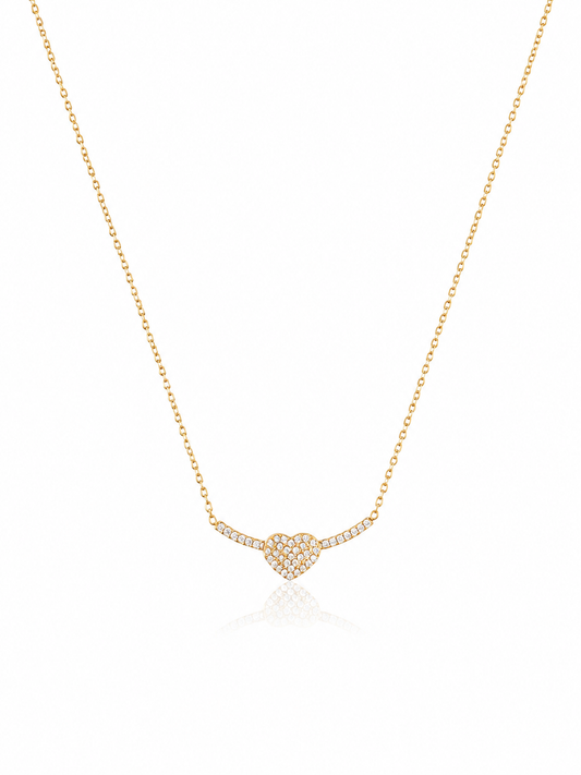 Heartline Sparkle Necklace