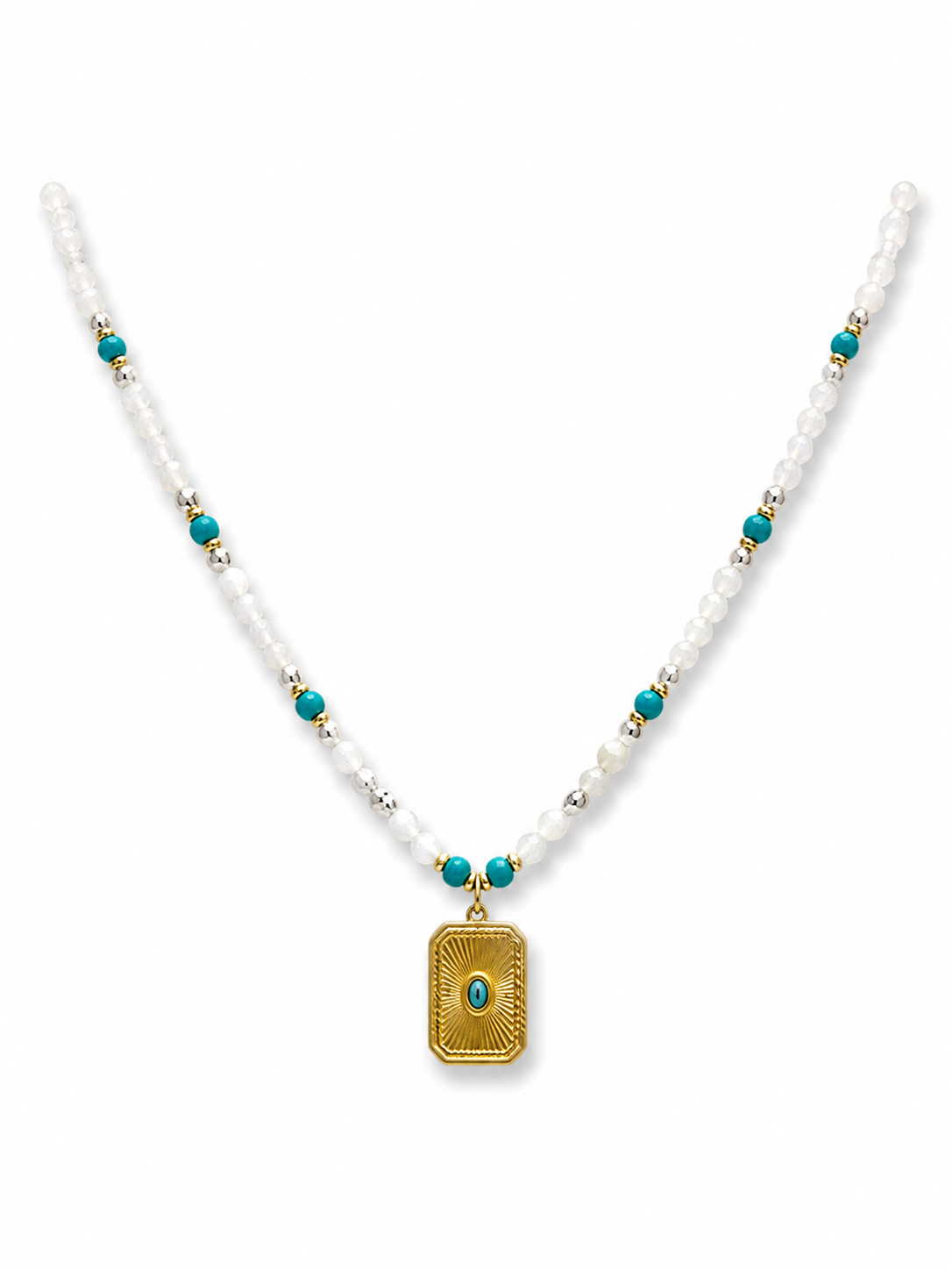 Obsidian Blue Necklace