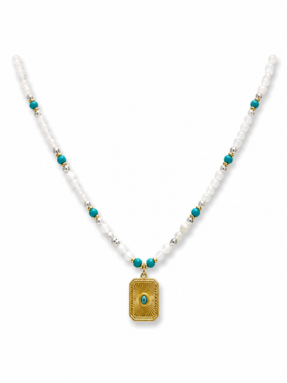 Obsidian Blue Necklace