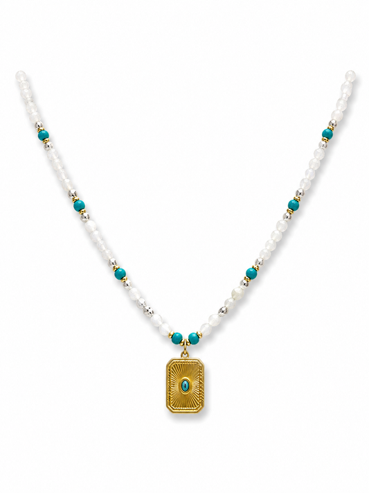 Obsidian Blue Necklace