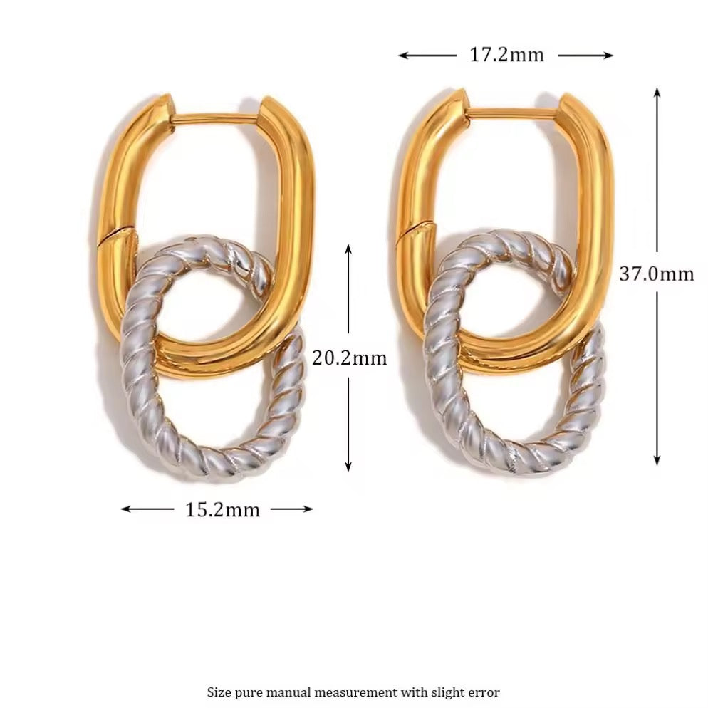 Solara Linked Earrings