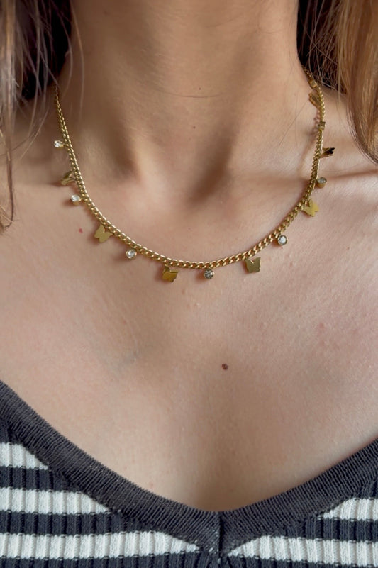 Butterfly Krisha Necklace