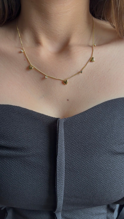 Aretas Heart Necklace