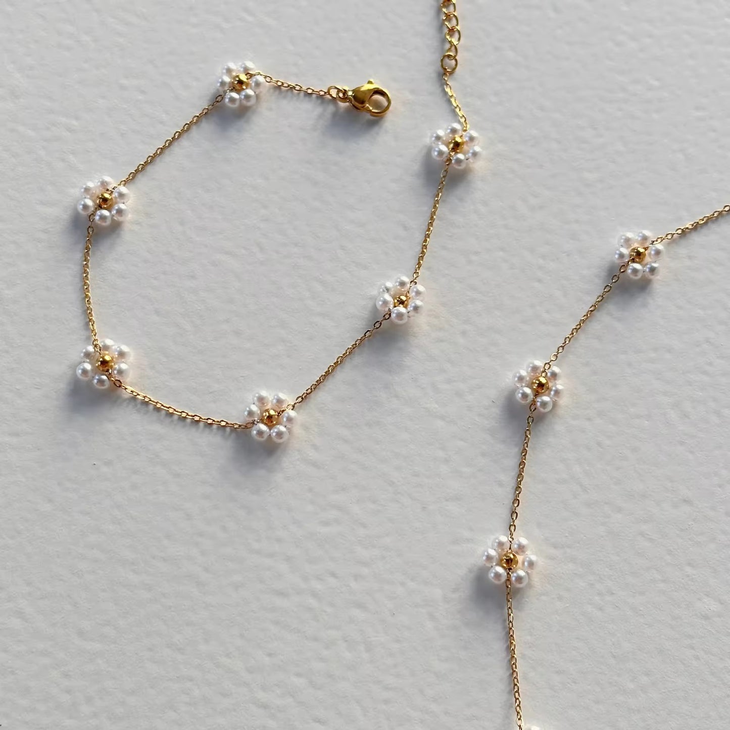 Flower Bracelet/ Anklet