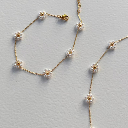 Flower Bracelet/ Anklet