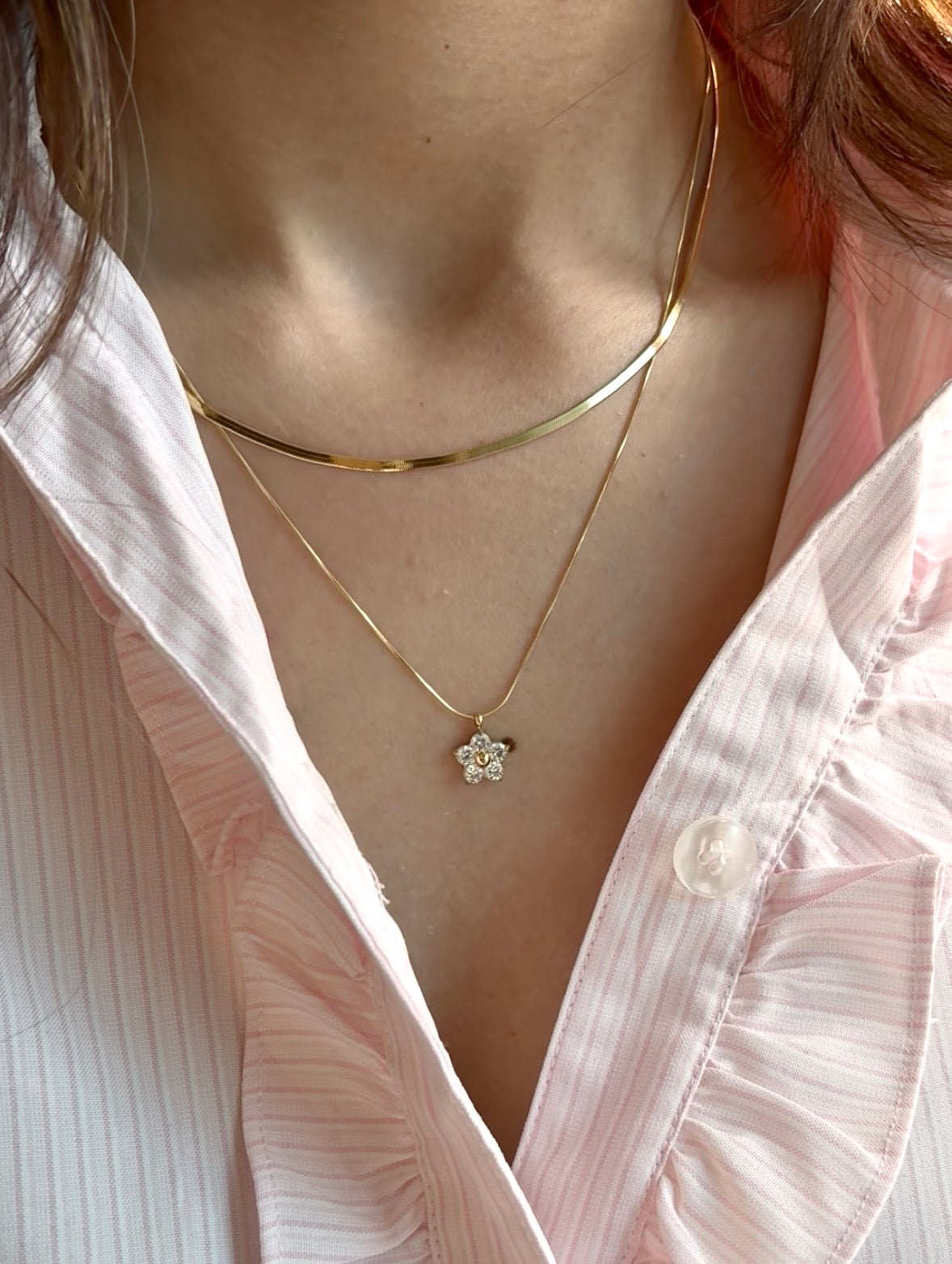 Star Double Layered Necklace