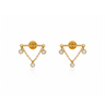 Celeste Chain Bar Earrings