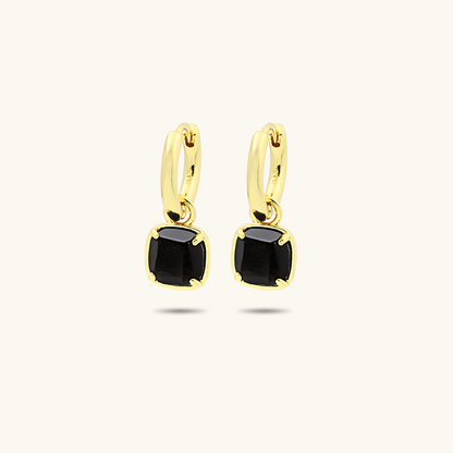 Mia Earrings- Black
