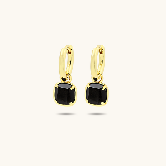 Mia Earrings- Black
