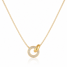 Crystal Circle Necklace