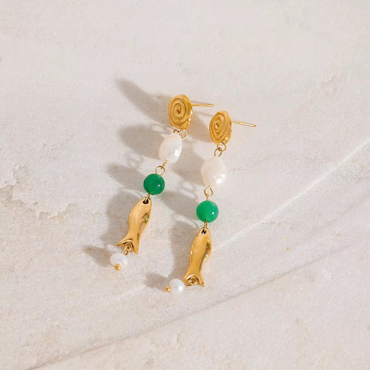 Pearl Dive Earrings