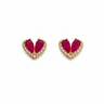 Mini Heart Bling Stud