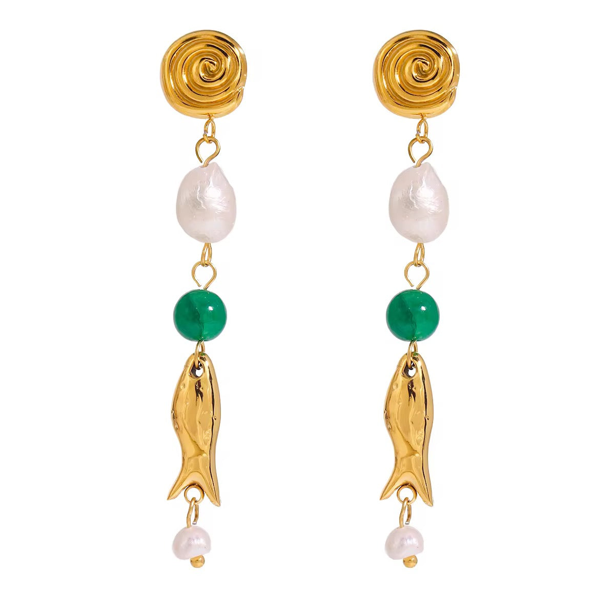 Pearl Dive Earrings