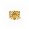 Ornate Beaded Statement Ring