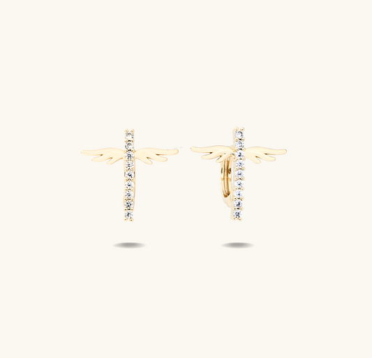 Angel Wings Earring