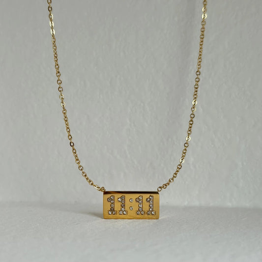 Angel Necklace with Stones