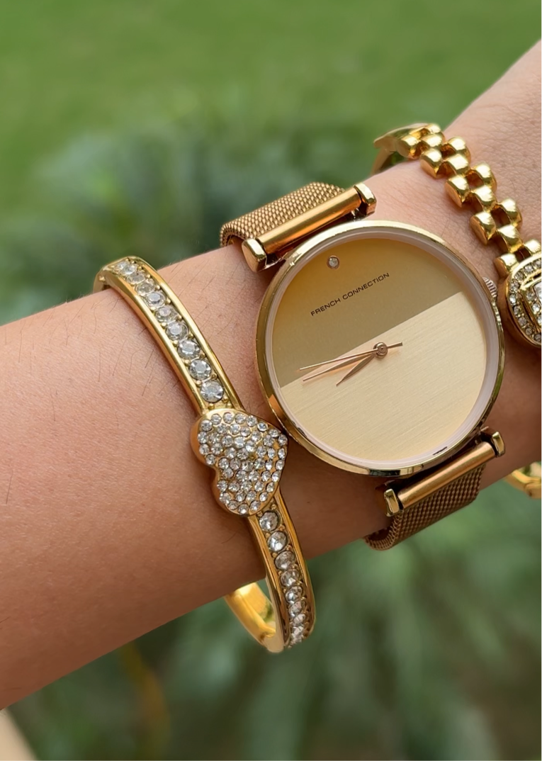 Leanne Heart Bangle