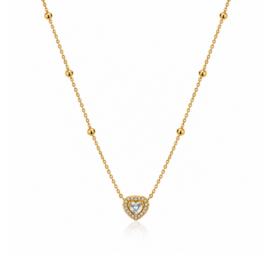 Heart Bling Necklace