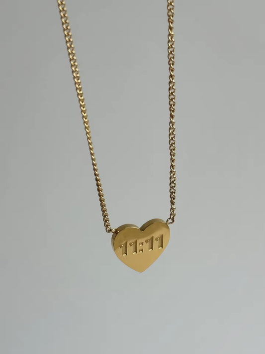 11.11 Heart Necklace