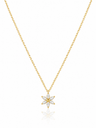 Crystal Flower Necklace