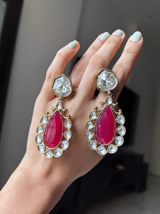 Ruby Earrings