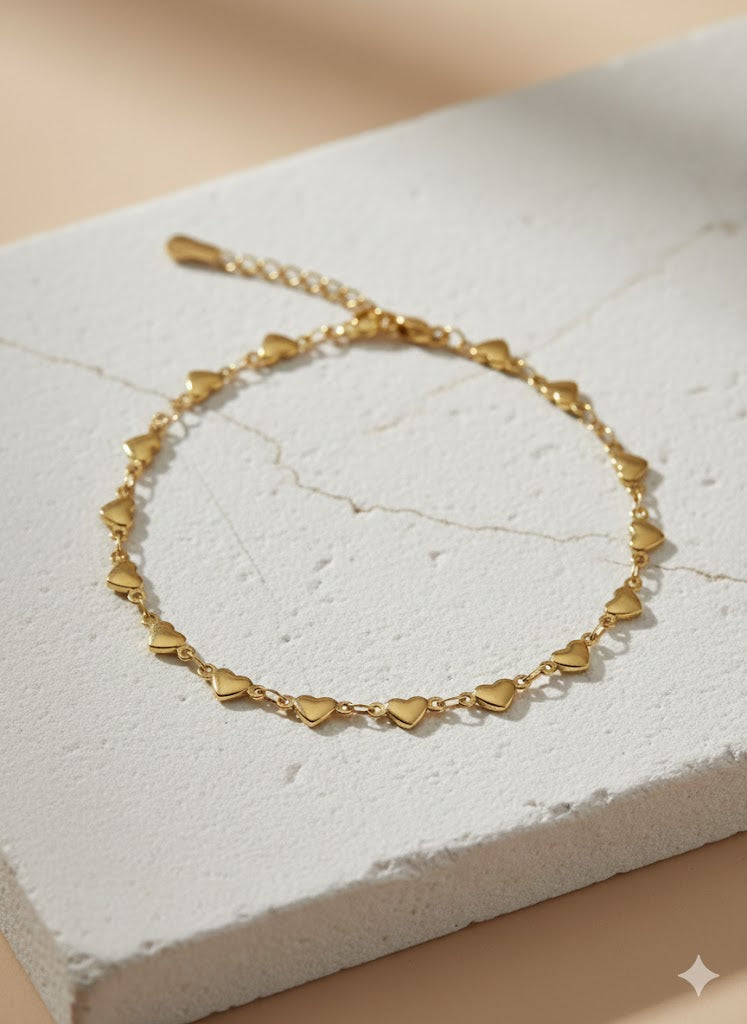 Heart Anklet