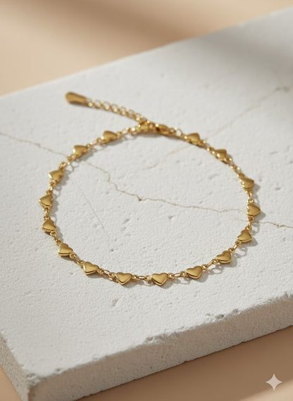 Heart Anklet