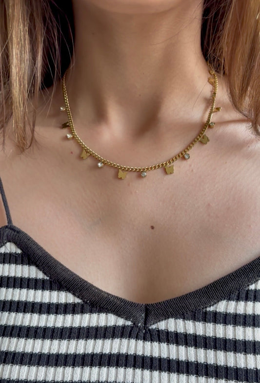 Butterfly Krisha Necklace