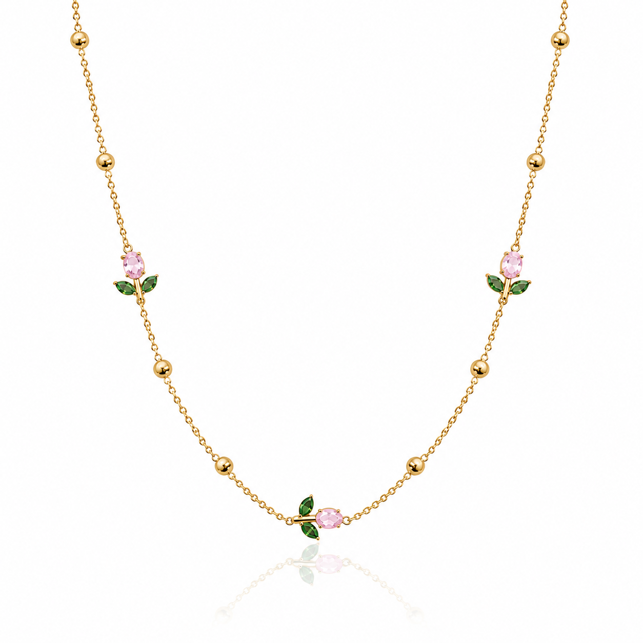 Multi Tulip Necklaces