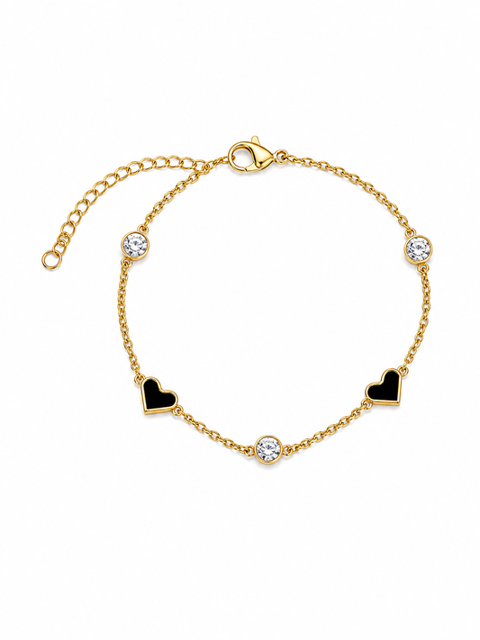 Harper Heart Bracelet