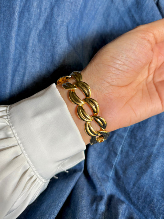 Chunky linked Bracelet