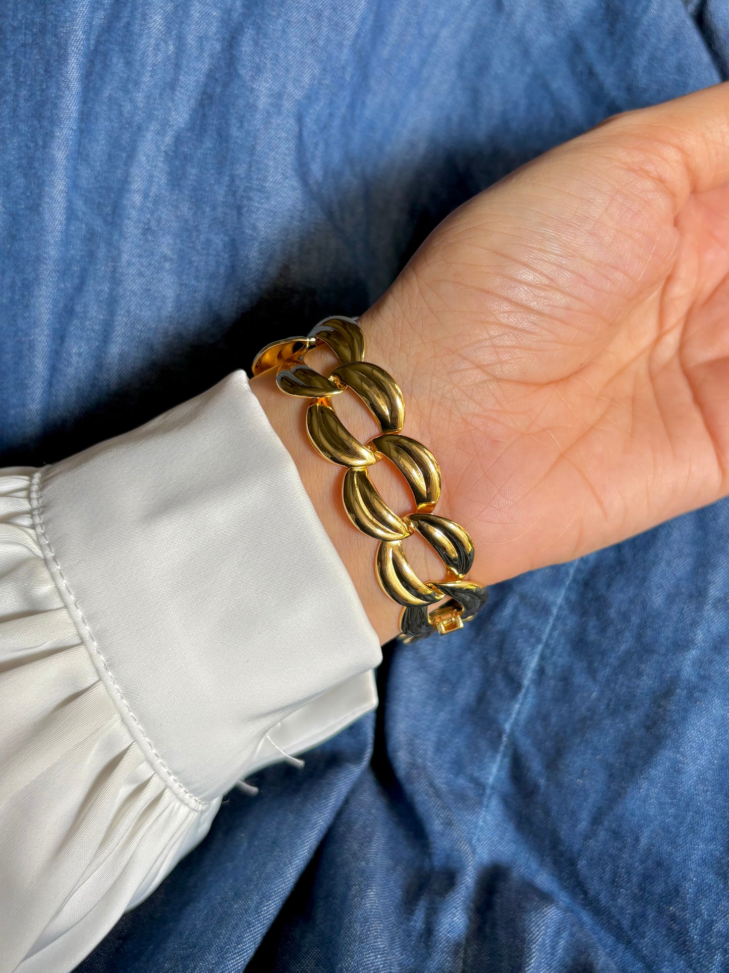 Chunky linked Bracelet