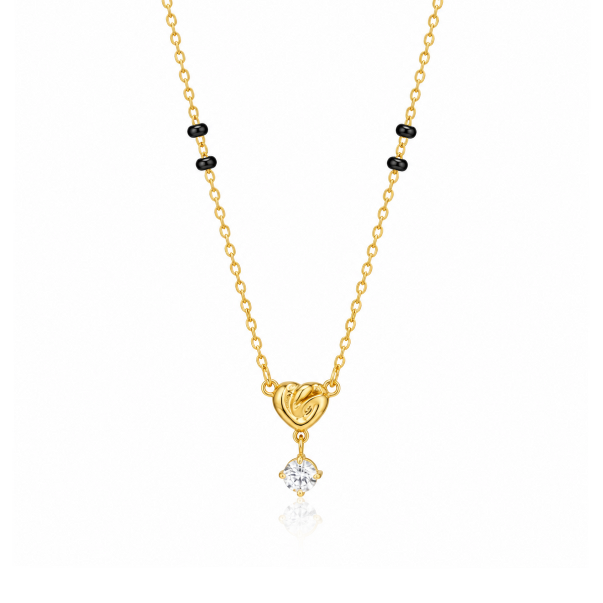 Heart Drop Mangalsutra