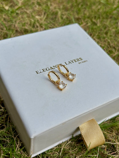 Celine Earring # White