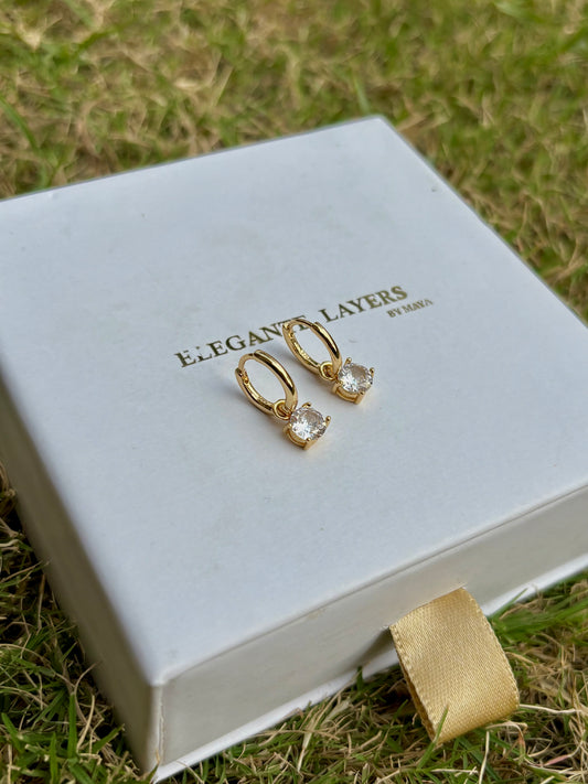 Celine Earring # White