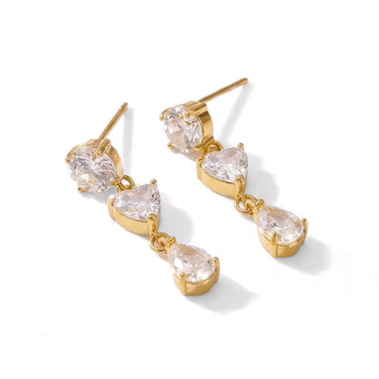 Heart Andrea Earrings