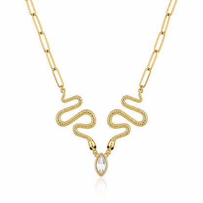 Serpent Statement Necklace